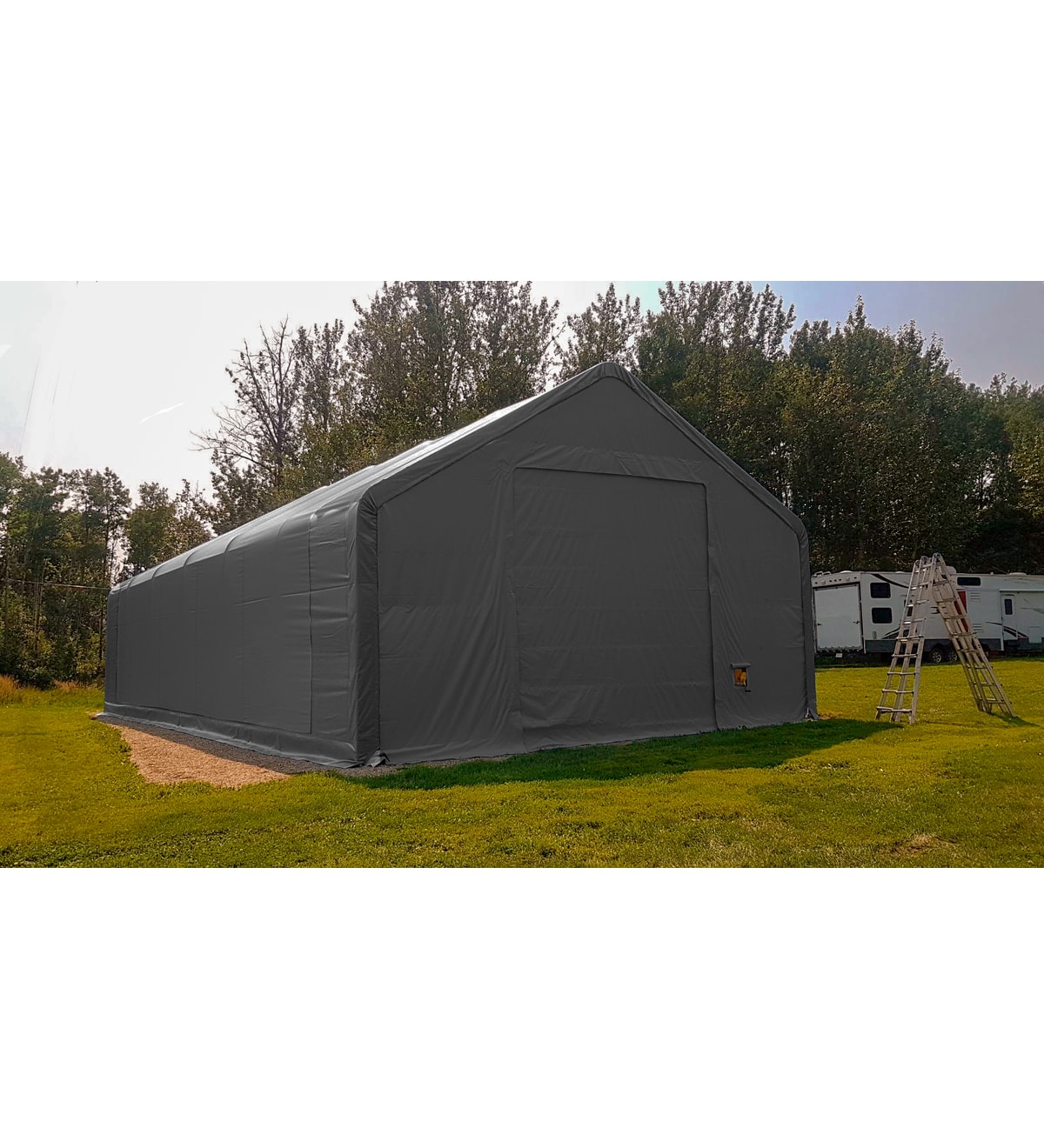 Ranch Premium 9,15x12,2x6,1 m 900 g kalustohalli - Image 2